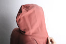 ”BF” pink hoodie silk jacket