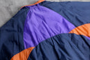 “NIKE” navy orange purple nylon jacket