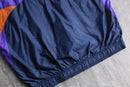 “NIKE” navy orange purple nylon jacket