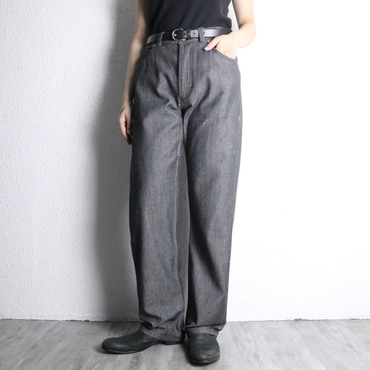 KENZO HOMME charcoal gray pants