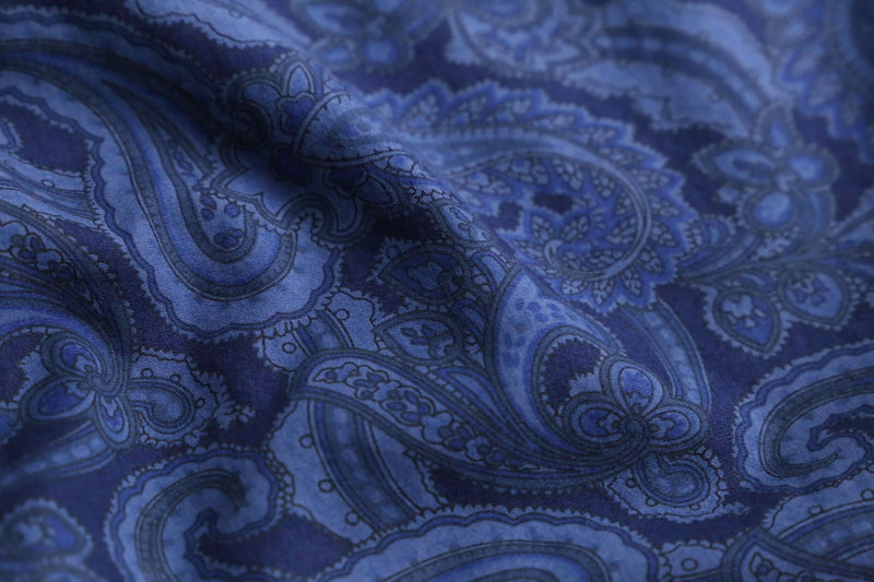 “TOMMY” paisley pattern cotton shirt