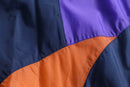 “NIKE” navy orange purple nylon jacket