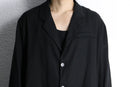 black easy shirt jacket