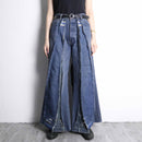 ''Re:make''docking flare denim pants