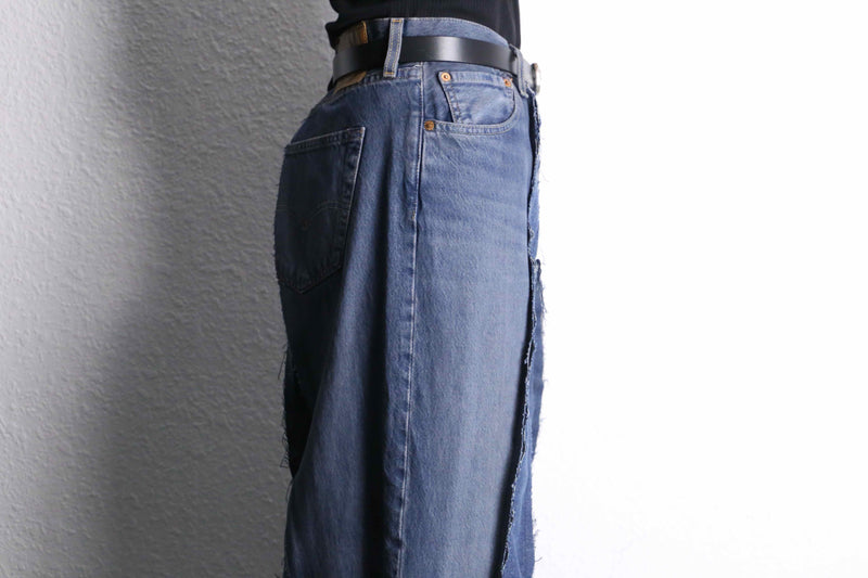 ''Re:make''docking flare denim pants
