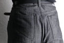 KENZO HOMME charcoal gray pants