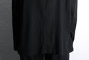 black easy shirt jacket