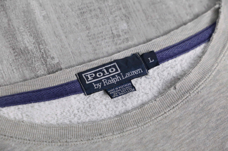 1990s Polo by Ralph Lauren sweat shirt 襤褸