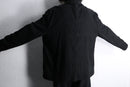 black easy shirt jacket