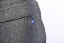 KENZO HOMME charcoal gray pants