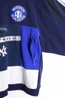 “Re:make”navy color docking sweat