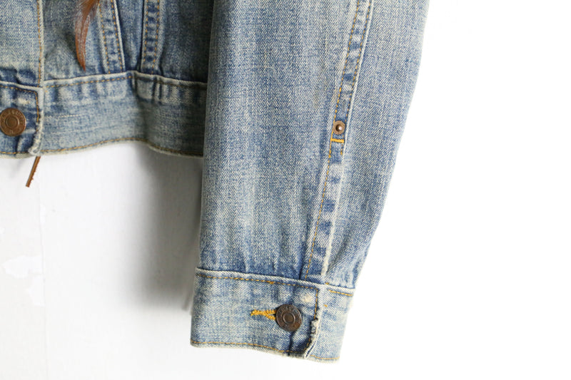 "Ralph Lauren DENIM & SUPPLY" fringe design denim