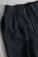 1990s easy wide wrinkle trousers