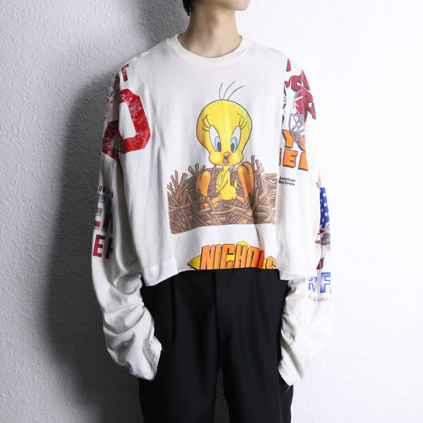 "Remake" Tweety front docking L/S tee