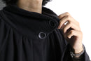 drape neck short jacket