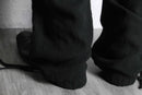 linen rayon straight cargo easy pants