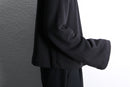 drape neck short jacket