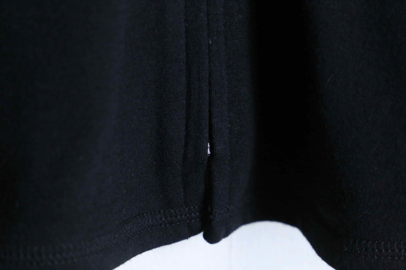 black color high neck zip up jacket