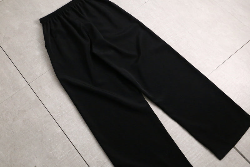 black sheer easy pants