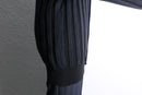 black stripe knitting pattern long cardigan