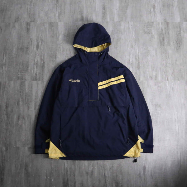 1990s Columbia two-tone nylon anorak parka