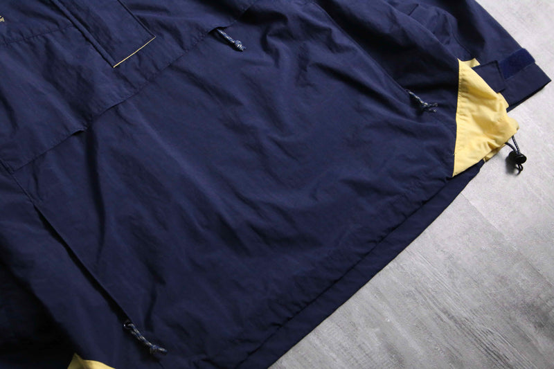 1990s Columbia two-tone nylon anorak parka