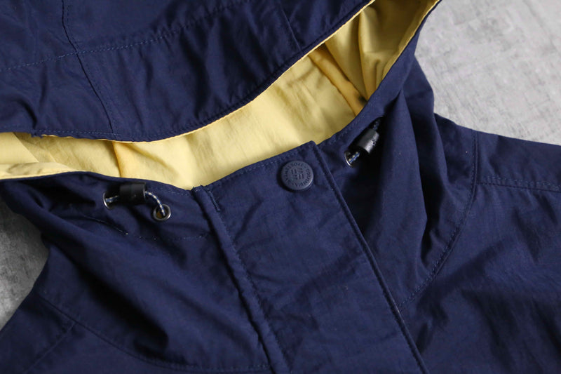 1990s Columbia two-tone nylon anorak parka