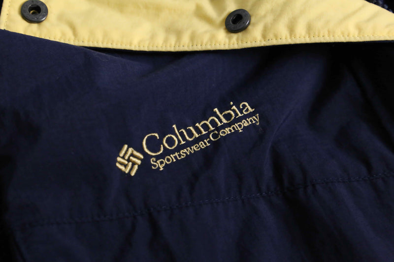 1990s Columbia two-tone nylon anorak parka