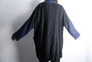 reversible panel work kimono Jacket