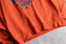 “KENZO” orange cotton sweat