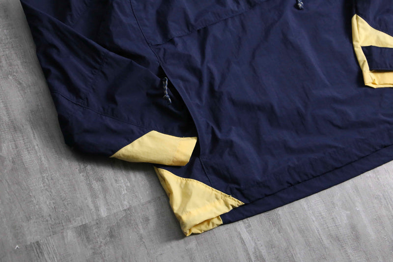 1990s Columbia two-tone nylon anorak parka