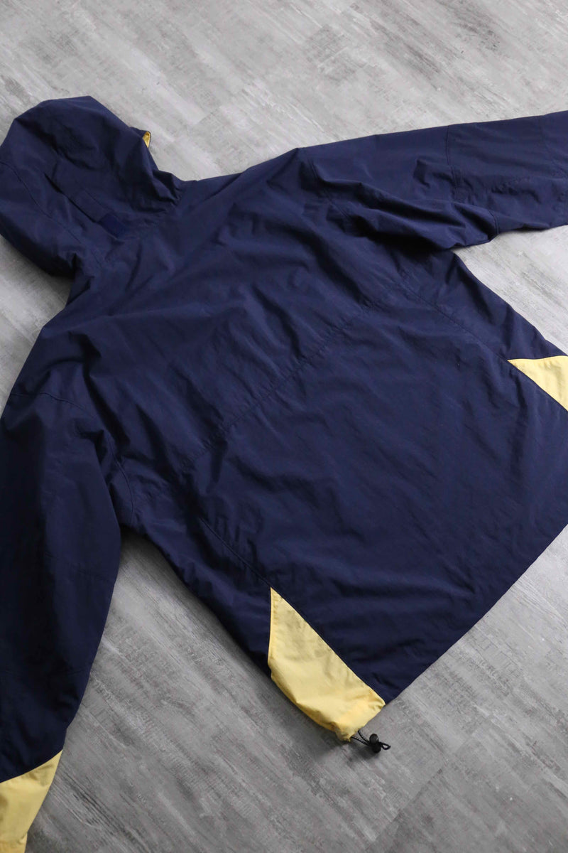 1990s Columbia two-tone nylon anorak parka