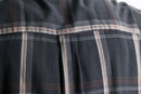 “PERRY ELLIS” black check loose L/S shirt