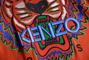 “KENZO” orange cotton sweat
