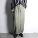 light green linen wide easy cargo pants