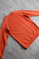 “KENZO” orange cotton sweat