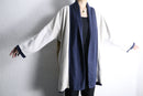 reversible panel work kimono Jacket
