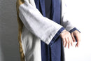 reversible panel work kimono Jacket