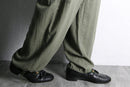light green linen wide easy cargo pants