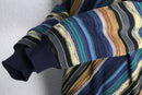 “TUNDRA” diagonal stripe gradation knit