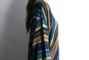 “TUNDRA” diagonal stripe gradation knit
