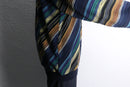“TUNDRA” diagonal stripe gradation knit