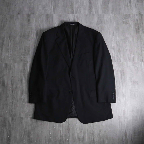 2000s VERSACE 2B single stripe tailored jacket