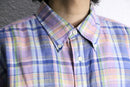 "Brooks Brother's" madras check linen over shirt