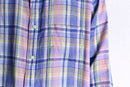 "Brooks Brother's" madras check linen over shirt
