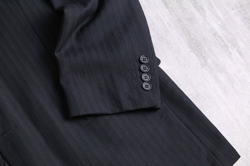 2000s VERSACE 2B single stripe tailored jacket