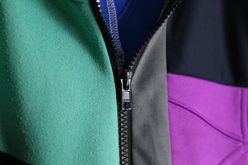 "Re:make" multicolored track jacket