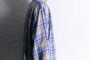 "Brooks Brother's" madras check linen over shirt