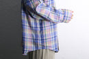 "Brooks Brother's" madras check linen over shirt