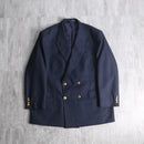 “Pierre Cardin” navy double breasted blazer